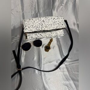 Deux Lux purse that turn into a super cute clutch.